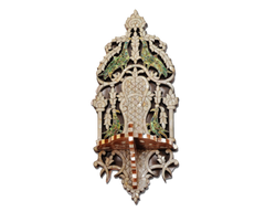 Peacock design wall decor