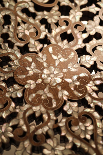 Handmade Middle Table for Living Room  Inlaid with Mother of Pearls