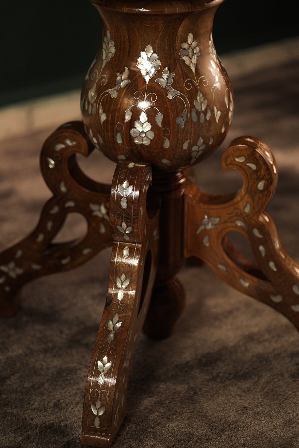Handmade Middle Table for Living Room  Inlaid with Mother of Pearls