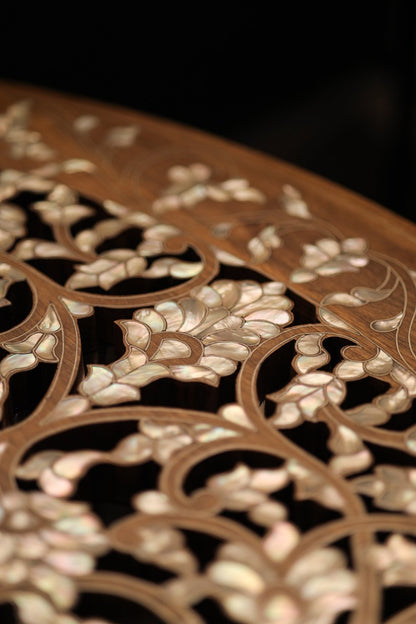 Handmade Middle Table for Living Room  Inlaid with Mother of Pearls