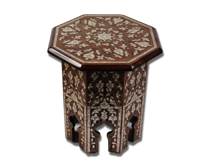 Handmade Mother of Pearl Table | Exquisite Craftsmanship