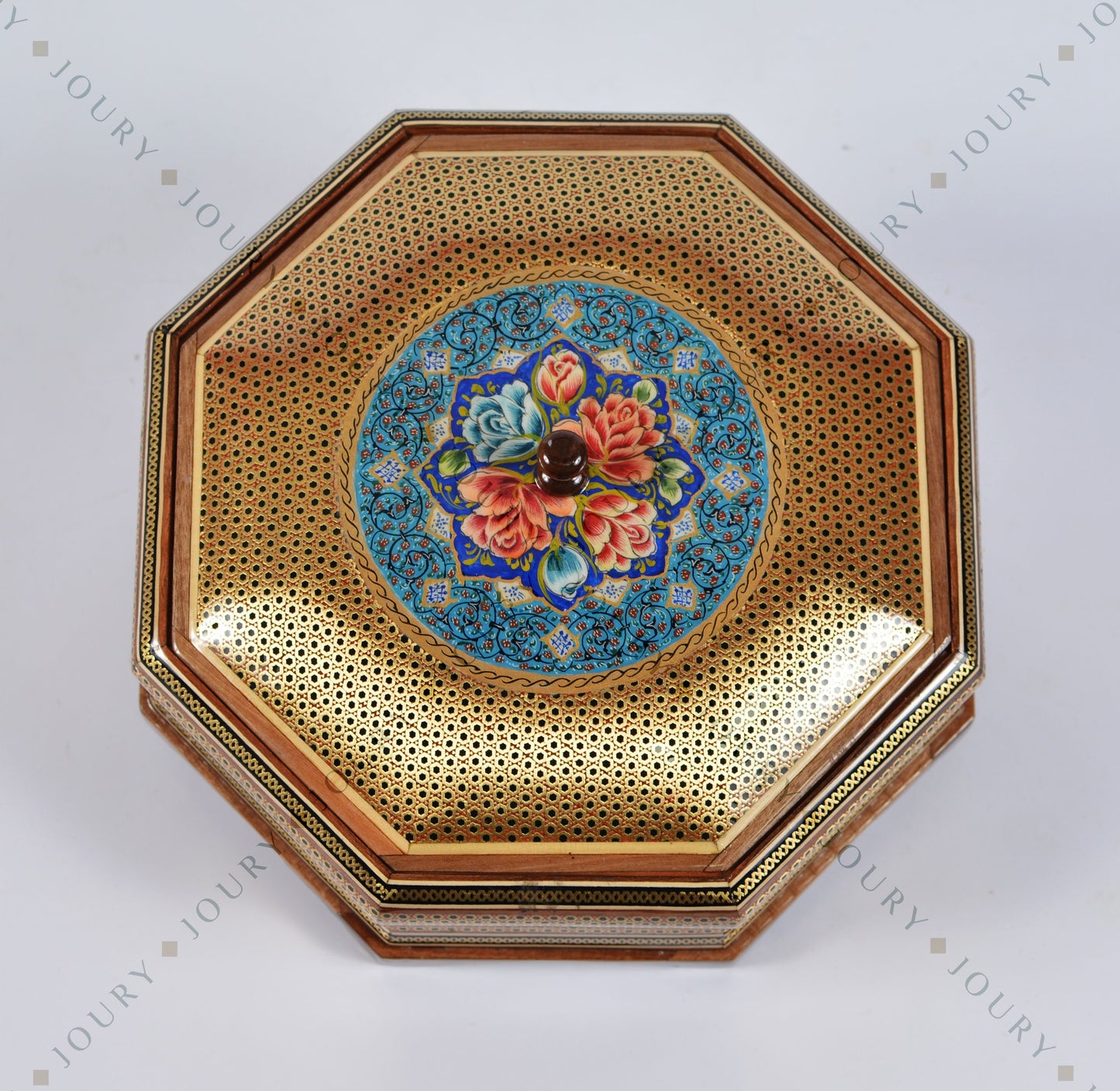 Arab Wooden Handpainted Box | Unique Handcrafted Decorative Boxes