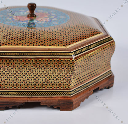 Arab Wooden Handpainted Box | Unique Handcrafted Decorative Boxes