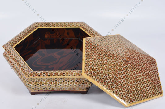 Handmade Wooden Jewellery box/ Chocolate Box/ Home decor /wooden box /mosaic box inlay with Copper /Christmas Gift/Birthday Gift