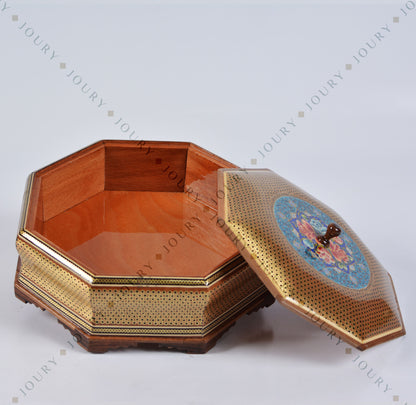 Arab Wooden Handpainted Box | Unique Handcrafted Decorative Boxes