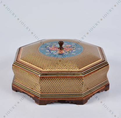 Arab Wooden Handpainted Box | Unique Handcrafted Decorative Boxes