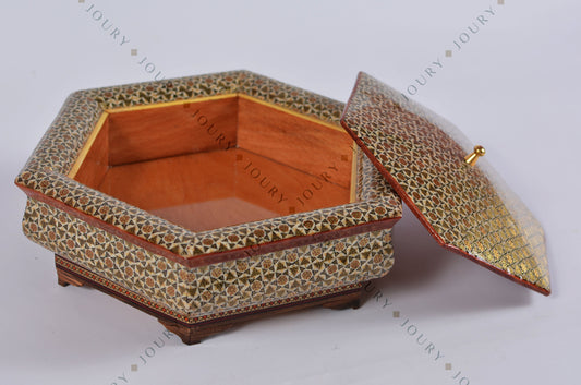 Mini chocolate Box/ box for girls /wooden box/ Home decor /mosaic box inlay with Copper /Christmas Gift/gift for her