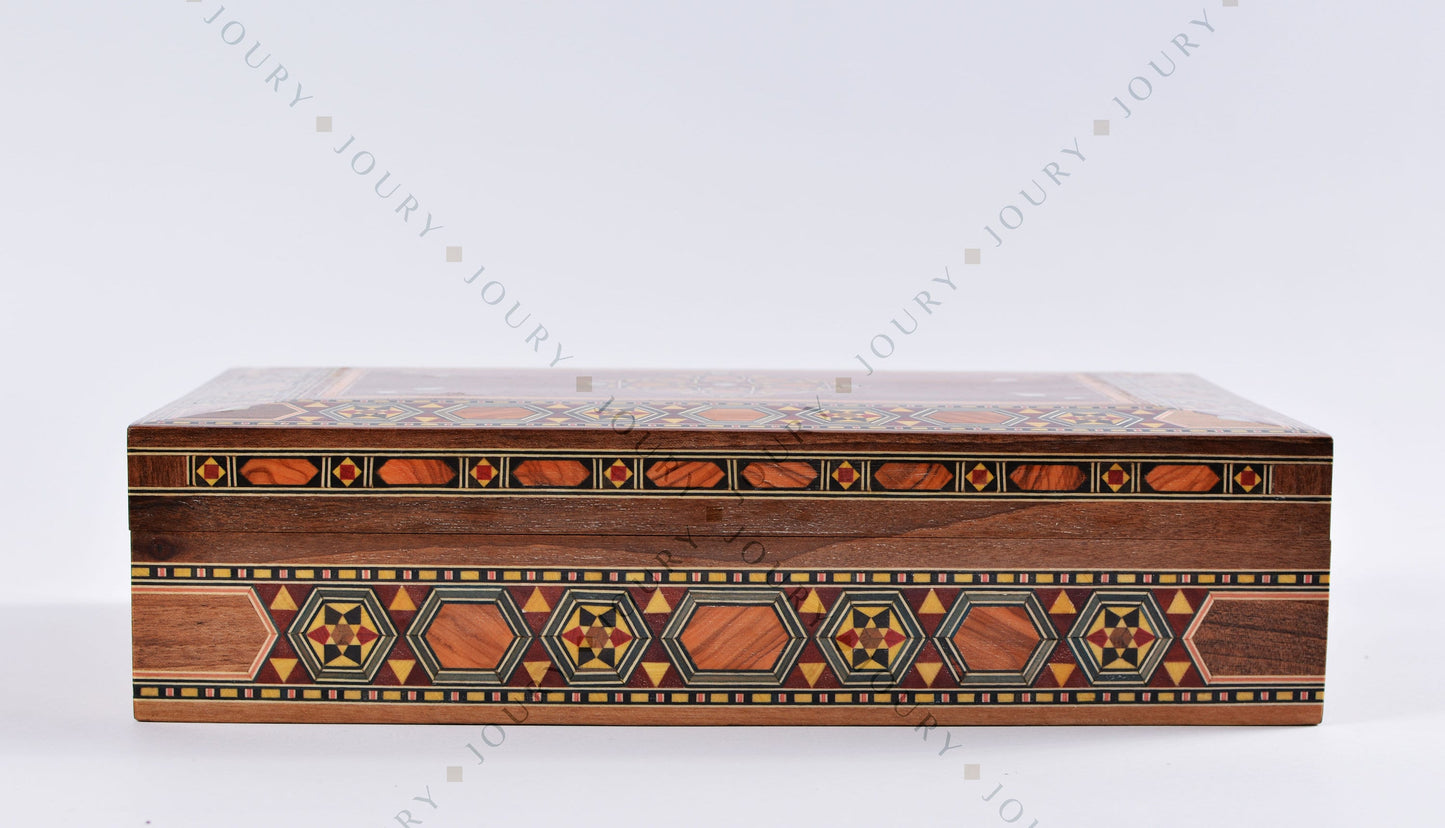 Mothers day gift from daughter/ jewellery box/ Chocolate Box/ Handmade box / wooden box /  mosaic box inlay with mother of pearl