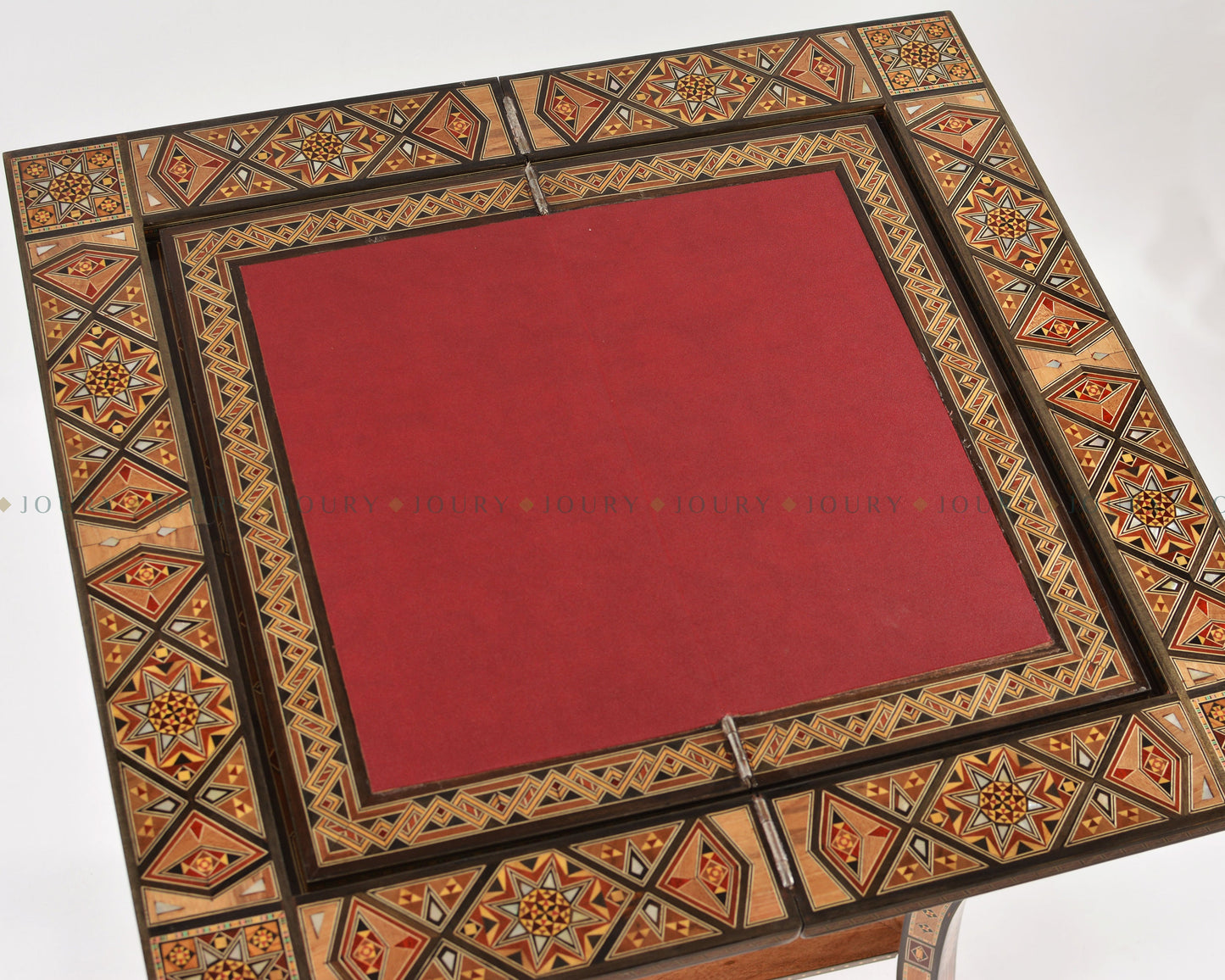 Handmade Poker Table | Antique Wooden Handmade Square Poker Table