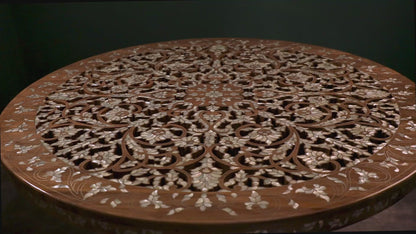 Handmade Middle Table for Living Room  Inlaid with Mother of Pearls